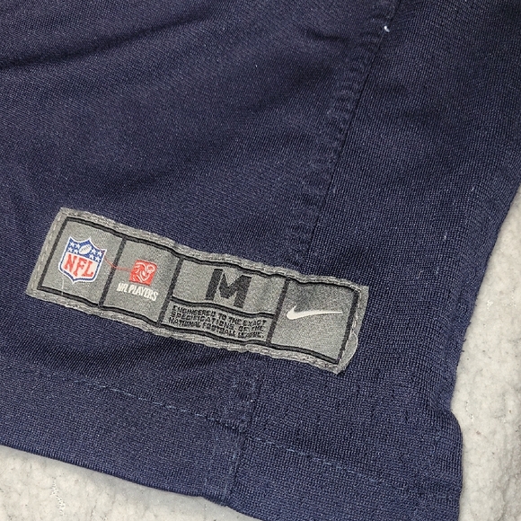 NFL Kids Navy and Red Jersey - Picture 4 of 5